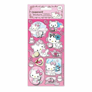 Nh&atilde;n d&aacute;n Hello Kitty Charmmy Kitty (24 tấm)