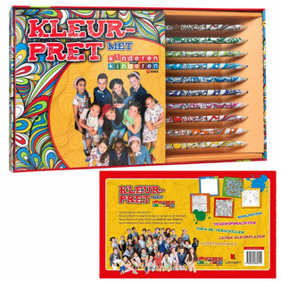 KINDEREN VOOR KINDEREN - Bộ Vẽ v&agrave; T&ocirc; M&agrave;u (6 bộ)