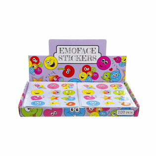 NH&Atilde;N D&Acirc;N FUN STICKERS &ndash; MẪU: SMILEY (120 chiếc)