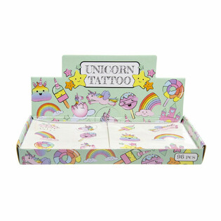 H&igrave;nh Xăm D&aacute;n Unicorn Vui Nhộn &ndash; Mẫu: Kỳ L&acirc;n (96 tờ)