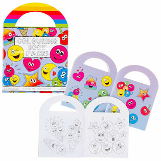 S&aacute;ch t&ocirc; m&agrave;u Smiley nhỏ k&egrave;m nh&atilde;n d&aacute;n (48 cuốn)