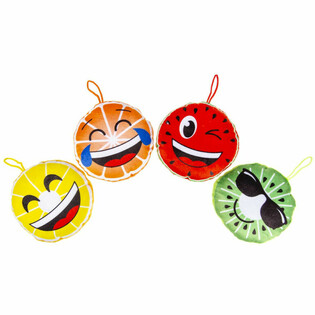 Gấu b&ocirc;ng Tr&aacute;i c&acirc;y Smiley - Mix (24 chiếc)