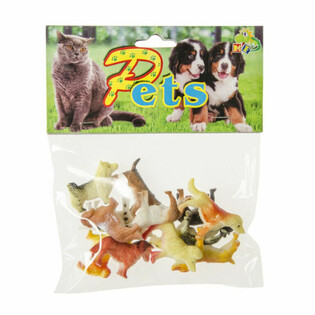 Bộ 12 M&ocirc; H&igrave;nh Đồ Chơi Ch&oacute; & M&egrave;o