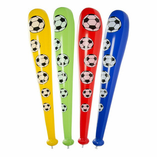 Gậy Bơm Hơi H&igrave;nh B&oacute;ng Đ&aacute; Cỡ Lớn, D&agrave;i 84cm (12 chiếc)