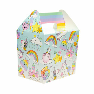 Hộp Đựng Đồ Ăn Trẻ Em / Hộp Quà Tặng Kỳ Lân 14x10x17 cm (12 chiếc)