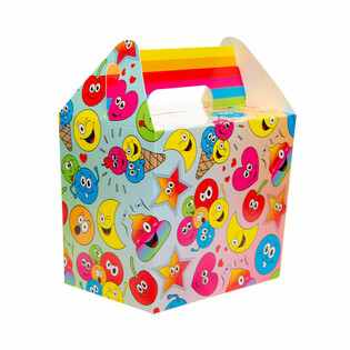 Hộp Đựng Thức Ăn / Hộp Quà Tặng Smiley 14x10x17 Cm (12 Cái)