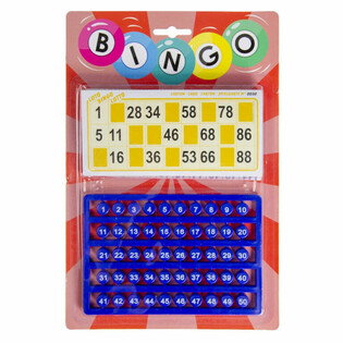 Bộ Trò Chơi Bingo Trên Thẻ (6 chiếc)