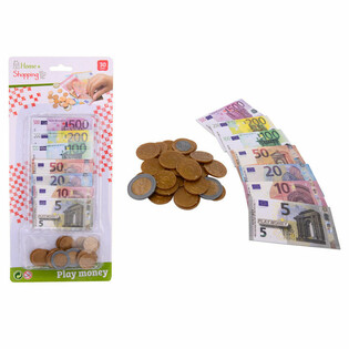 HOME SHOPPING - TIỀN ĐỒ CHƠI EURO & TIỀN GIẤY TR&Ecirc;N VỈ (6 bộ)