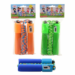 OUTDOOR FUN - Dây Nhảy Có Đồng Hồ Đếm, 2.10 M (6 chiếc)