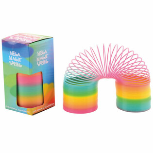 Đồ Chơi L&ograve; Xo Cầu Vồng XL - L&ograve; Xo Slinky Cỡ Lớn Trong Hộp (6 c&aacute;i)