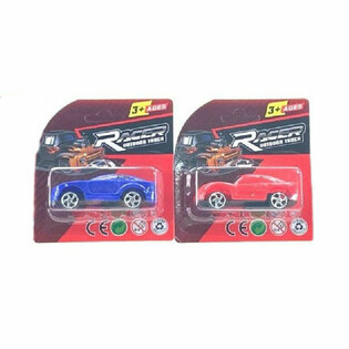 Bộ 24 Xe &Ocirc; T&ocirc; Thể Thao Đồ Chơi Chạy Đ&agrave; (Pull Back) Vỉ Treo
