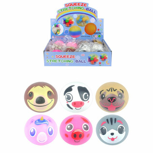 MIX ĐỘNG VẬT SQUEEZE / B&Oacute;NG B&Oacute;P XẢ STRESS TRONG DISPLAY (12 c&aacute;i)
