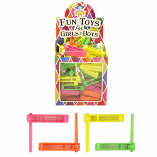 Đồ chơi lục lạc nhỏ trong hộp trưng b&agrave;y - Mix Neon (108 chiếc)