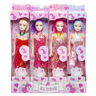 B&uacute;p B&ecirc; Đồ Chơi Elodie Trong Hộp Kiếng & Hộp Trưng B&agrave;y (12 chiếc)