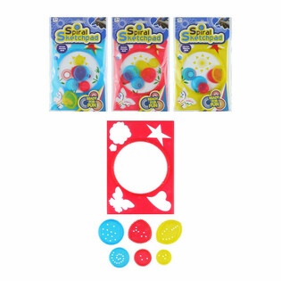 Spirograph - Bảng Vẽ Vẽ Tranh Xoắn Ốc (12 chiếc)