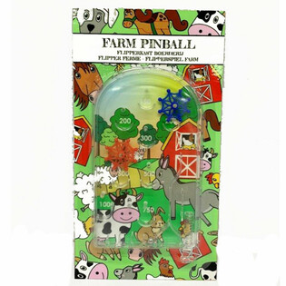 Tr&ograve; Chơi Pinball Động Vật Trang Trại Tr&ecirc;n Thẻ