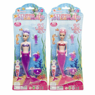 Búp Bê Nàng Tiên Cá Trên Vỉ (6 chiếc)