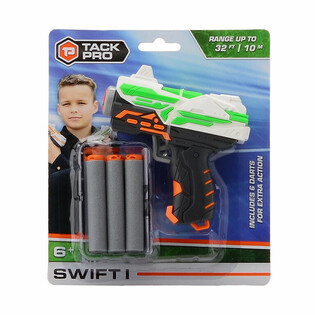 S&uacute;ng Đồ Chơi Tack Pro Swift I k&egrave;m 6 Phi Ti&ecirc;u Mềm - 11 cm