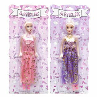 Búp Bê Amelie Trên Vỉ - Phối Nhiều Màu (12 cái)