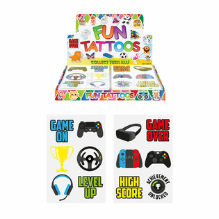 Hộp Trưng B&agrave;y H&igrave;nh Xăm Gamer Fun (96 tờ)