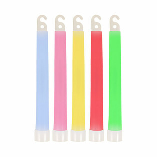 QUE PH&Aacute;T S&Aacute;NG GLOW STICK - 15CM K&Egrave;M D&Acirc;Y ĐEO - MIX M&Agrave;U (25 c&aacute;i)