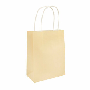 T&uacute;i Giấy C&oacute; Quai X&aacute;ch - 14x21x7cm - M&agrave;u: Ng&agrave; Voi (24 c&aacute;i)