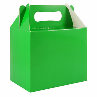 Hộp Qu&agrave; Tặng / Hộp Chia Qu&agrave; M&agrave;u Xanh L&aacute; 14x18x10 Cm (12 C&aacute;i)