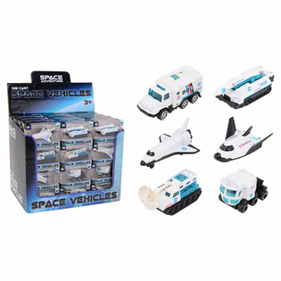 M&Ocirc; H&Igrave;NH KIM LOẠI - KH&Aacute;M PH&Aacute; VŨ TRỤ SPACE ADVENTURE, Tỷ Lệ 1:64 - HỘP TRƯNG B&Agrave;Y (48 chiếc)