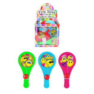 Tr&ograve; chơi Paddle Bat Smiley - Hộp trưng b&agrave;y (96 chiếc)