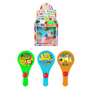 Tr&ograve; chơi Vợt Paddle Bat - Động vật rừng xanh - Trong hộp trưng b&agrave;y (96 c&aacute;i)