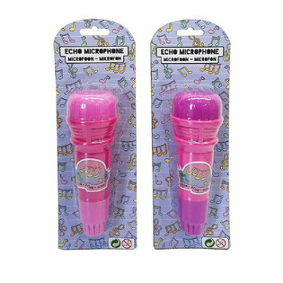 Micro Tạo Tiếng Vang M&agrave;u Hồng Cho B&eacute; G&aacute;i Đ&oacute;ng Thẻ (12 c&aacute;i)
