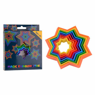 TRÒ CHƠI FIDGET MAGIC STAR 3D - HÌNH KHỐI PHÉP THUẬT 3D - FIDGET MA THUẬT 3D - ĐÓNG HỘP (24 cái)