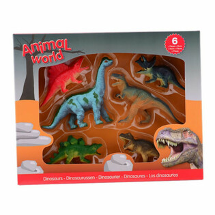 ANIMAL WORLD - Bộ Đồ Chơi Khủng Long (6 Mô Hình)