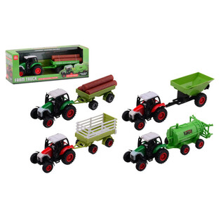 FARM MASTER - BỘ ĐỒ CHƠI XE M&Aacute;Y C&Agrave;Y DIE-CAST - NHIỀU MẪU (12 chiếc)