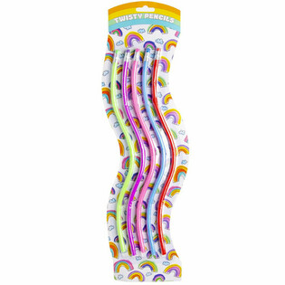 Bộ 5 B&uacute;t Ch&igrave; Dẻo Uốn Cong Twisty XL Tr&ecirc;n Vỉ (10 vỉ)