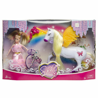 BỘ ĐỒ CHƠI KỲ L&Acirc;N / UNICORN V&Agrave; C&Ocirc;NG CH&Uacute;A - HỘP QU&Agrave; TẶNG CAO CẤP (1 bộ)