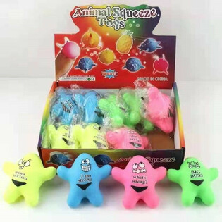 Hộp trưng b&agrave;y Squeeze Funny Man (12 c&aacute;i)
