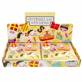 H&Igrave;NH D&Aacute;N VUI NHỘN - MẪU: SINTERKLAAS (120 chiếc)