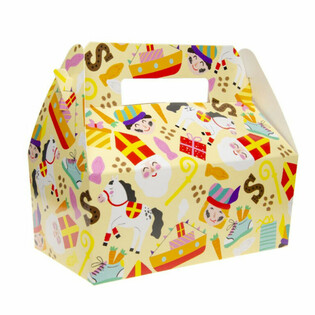 Hộp Đựng Đồ Ăn Sinterklaas - 22.5 x 12 x 9.5 Cm (24 chiếc)