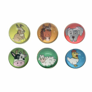 BẦNG CAO SU - ĐỒNG VẬT TRANG TRẠI - &Oslash; 3.2 Cm. (50 c&aacute;i)