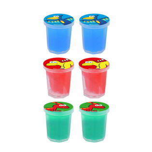 KHỦNG LONG - HŨ SLIME NHỎ (6 c&aacute;i)