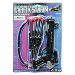 Đồ Chơi Nỏ Chiến Đấu Combat K&egrave;m 4 Mũi T&ecirc;n H&iacute;t (6 c&aacute;i)