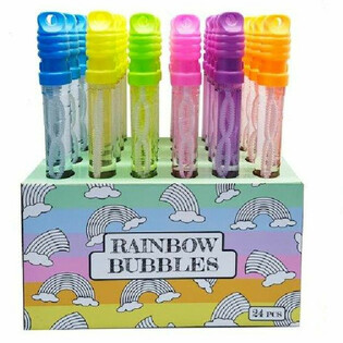 Gậy Thổi Bong B&oacute;ng Cầu Vồng Lớn - Trong Hộp Trưng B&agrave;y (24 c&aacute;i)
