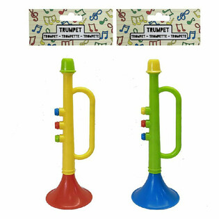 K&egrave;n Trumpet Đồ Chơi - Cao 15cm - Nhiều M&agrave;u (12 c&aacute;i)