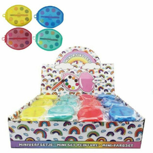 Bộ M&agrave;u Nước Nhỏ K&egrave;m Khay Trưng B&agrave;y (48 c&aacute;i)