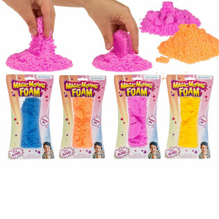 Xốp Ma Thuật Magic Moving Foam tr&ecirc;n Thẻ - Mix M&agrave;u (12 c&aacute;i)