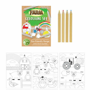 Bộ Dụng Cụ Vẽ Trang Trại ECO FRIENDLY (25 bộ)