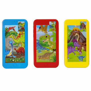 Tr&ograve; chơi xếp h&igrave;nh trượt Khủng long - 8x16 cm