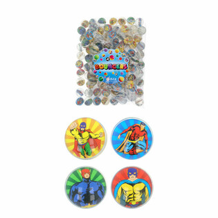 Mix B&oacute;ng Cao Su Si&ecirc;u Anh H&ugrave;ng &Oslash;3.3 cm (100 quả)