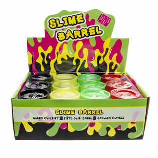 SLIME M&Agrave;U TRONG HŨ H&Igrave;NH TH&Ugrave;NG (BỘ 12 C&Aacute;I)